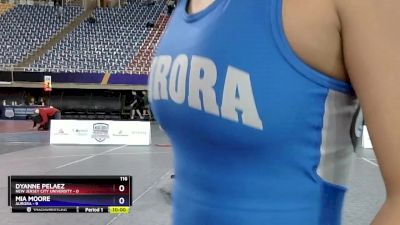 116 lbs Round 1 (3 Team) - Sharon Moreno, Aurora vs Izabella Frezzo, New Jersey City University