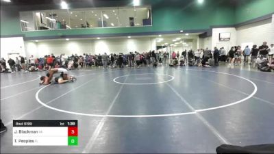 215 lbs Consi Of 32 #2 - James Blackman, VA vs Timothy Peoples, FL