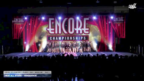Heat All Stars - Vengeance [2025 L2 Junior - Flex - D2 - Medium DAY 1] 2025 Encore Philly Showdown