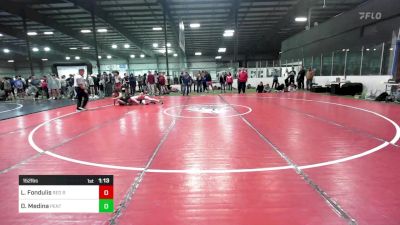 152 lbs Round Of 32 - Lukas Fondulis, Red Roots Wrestling Club vs Danny Medina, Pentucket