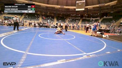 140 lbs Semifinal - Walter Taylor, Rogue Warrior Wrestling vs Caden Winkler, Dark Cloud Wrestling Club
