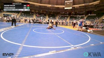 140 lbs Semifinal - Walter Taylor, Rogue Warrior Wrestling vs Caden Winkler, Dark Cloud Wrestling Club
