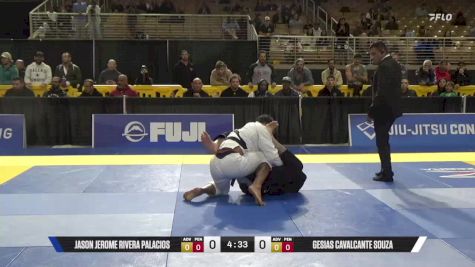Gesias Cavalcante Souza vs Jason Jerome Rivera Palacios 2025 Pan Jiu Jitsu IBJJF Championship