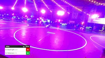 62 lbs Consolation - Booker Boatright, Unattached vs Brax Peterson, Athlos Wrestling