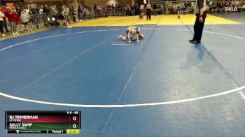 65 lbs Semifinal - Rj Timmerman, St. Peter vs Sully Samp, Fergus Falls