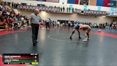 144 lbs 3rd Place Match - Carlos Zavala, Hillsboro vs David Rodriguez, Forest Grove