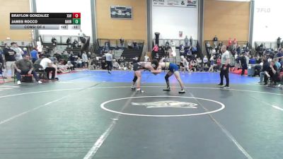 144 lbs Consi Of 4 - Braylon Gonzalez, Xavier vs James Rocco, Barrington