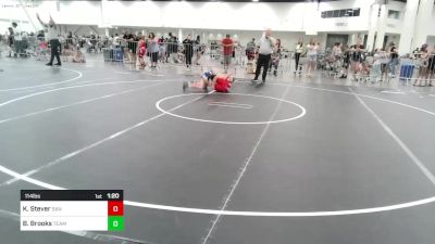 114 lbs Rr Rnd 2 - Kyler Stever, San Clemente YW vs Brentley Brooks, Team Grand Valley Elite