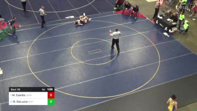 110 lbs Round Of 64 - Mario Casilio, Johnsonburg vs Rocco DeLucia, Whitehall