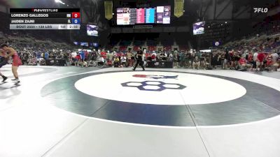 138 lbs Cons. Sub-rd Of 32 - Lorenzo Gallegos, NM vs Jaiden Zajni, FL