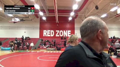 113 lbs Champ. Round 1 - Kellen Johnson, Prairie, Cedar Rapids vs Alex Martin, Cedar Rapids Kennedy