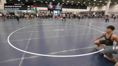 132 lbs Champ. Rd Of 128 - Sullivan VP Baccam, Ubasa Wrestling Academy vs Nicholas Castro, Hawkstyle Wrestling Club