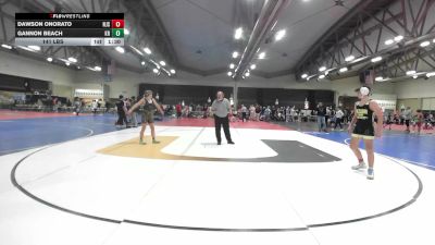 141 lbs Rr Rnd 4 - Dawson Onorato, Team Strength vs Gannon Beach, Kraken Revival