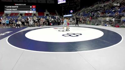113 lbs Quarters - Layne Martin, MI vs Kaleb Pratt, IL
