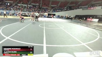 5A-170 lbs Champ. Round 1 - Clayton Eilers, Lebanon vs Deandre McDonald, Redmond