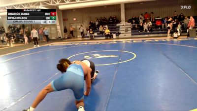 197 lbs Champ. Round 1 - Bryan Wilson, Cowley College vs Omarion James, Cloud County Community College