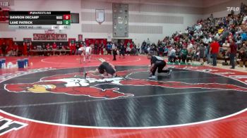 145 lbs Cons. Round 4 - Dawson DeCamp, Marshall vs Lane Patrick, Holdingford