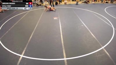 Champ. Round 2 - BreAna Masso, Summit Wrestling Academy vs Kyla Yost, Wrestling Brotherhood