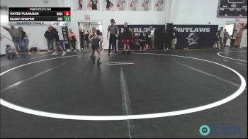 61 lbs Semifinal - Elijah Shafer, CacheWrestlingClub vs Anderson McPhail, Elgin Wrestling