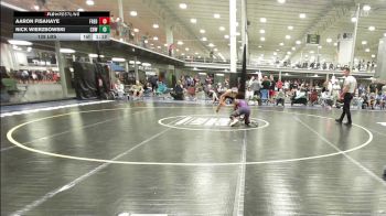 128 lbs Rr Rnd 2 - Aaron Fisahaye, FredRo & Co vs Nick Wierzbowski, Central Bucks West - HS
