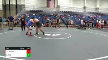 288 lbs Cons. Round 3 - Jacob Wilson, Warhawk Wrestling vs Caleb Asa, Warren Wrestling Academy