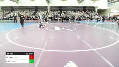 128-H lbs Consi Of 32 #2 - M. Bryce Paley, Orchard South WC vs Robert Fritz, Sayreville BOMBERS
