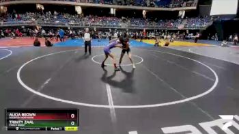 5A 120 lbs Cons. Semi - Alicia Brown, Houston Northside vs Trinity Zaal, Frisco Reedy