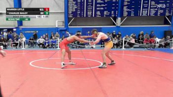 197 lbs 7th Place Match - Charles Maloy, Western New England vs Warren Little, Wesleyan (ct)