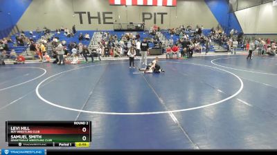 66-70 lbs Round 2 - Samuel Smith, Grantsville Wrestling Club vs Levi Hill, Roy Wrestling Club