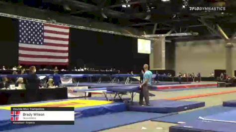 Brady Wilson - Double Mini Trampoline, Skywalkers - 2021 USA Gymnastics Championships