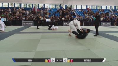 Matheus vs Hugo 2026 FJJ Rio Carioca