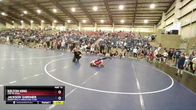 82 lbs Cons. Round 2 - Kelton King, Top Of Utah vs Jackson Gardner, Grantsville Wrestling Club