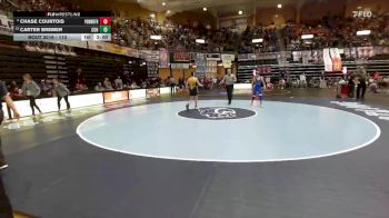 113 lbs Champ. Round 1 - Carter Bremer, Council Grove Hs vs Chase Courtois, Pomona_West Franklin Hs