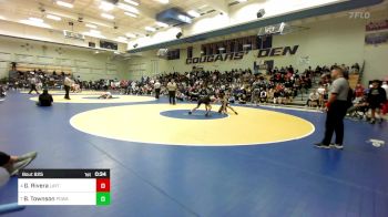 129 lbs Consolation - Geronimo Rivera, Layton (UT) vs Billy Townson, Poway