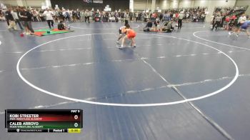 120 lbs Cons. Round 4 - Caleb Arroyo, Moen Wrestling Academy vs Kobi Streeter, MWC Wrestling Academy