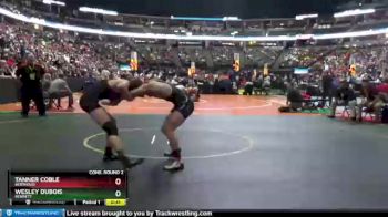 160-3A Cons. Round 2 - Tanner Coble, Berthoud vs Wesley Dubois, Bennett