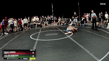 72 lbs Semis (4 Team) - Isaac Hierro, POWA vs Calvin Babcock, Team Gotcha Blue