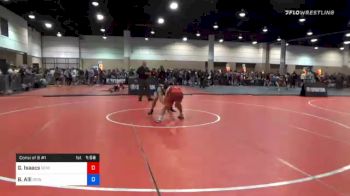 132 lbs Consolation - Gavin Isaacs, Seminole County Wrestling Club vs Bryce Alli, Ironclad Wrestling Club