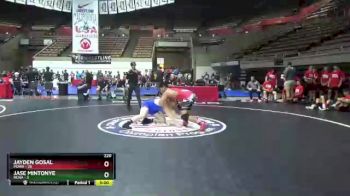 220 lbs Round 2 (16 Team) - Jayden Gosal, MDWA vs Jase Mintonye, REWA