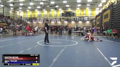 170 lbs Quarterfinal - Easton Beyer, Team Valley Wrestling Club vs Beau Taylor, Iowa