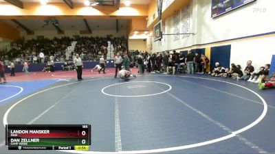 165 lbs Cons. Round 2 - Dan Zellner, Camp Verde vs Landon Mansker, Page