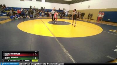 132 lbs Champ. Round 2 - Kouki VanHoose, Ferris vs Adriel Flores, Othello