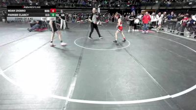 85 lbs Consi Of 8 #2 - Noah Ziobro, Manalapan vs Parker Clancy, Clearview