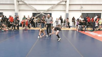 63 lbs Cons. Rd Of 16 - Trae Campos, Green River Grapplers Wrestling vs Jaxon Schiess, Oregon