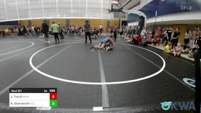 98-105 lbs Rr Rnd 1 - Jayda Troutt, Redskins Wrestling Club vs Addison Starcevich, Norman Grappling Club