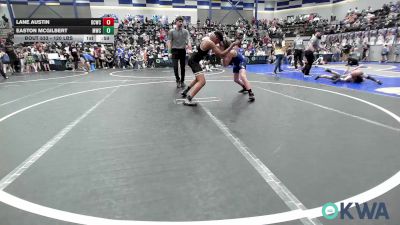 120 lbs Consi Of 8 #2 - Lane Austin, Deer Creek Wrestling Club vs Easton McGilbert, Midwest City Bombers
