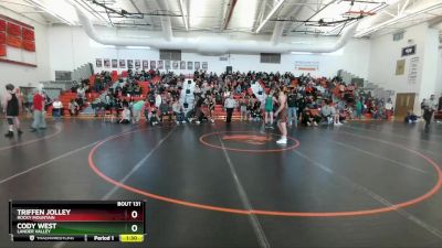 165A Round 2 - Cody West, Lander Valley vs Triffen Jolley, Rocky Mountain