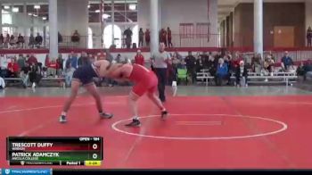 184 lbs Champ. Round 1 - Trescott Duffy, Wabash vs Patrick Adamczyk, Ancilla College