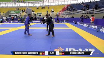 Leo Huan Lima Alves vs Antônio Henrique Barbosa Bueno 2025 Brasileiro Jiu-Jitsu IBJJF