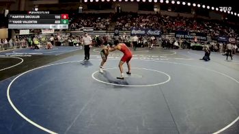 D 2 150 lbs Champ. Round 2 - Karter Deculus, Teurlings Catholic vs Yahir Valentin, Archbishop Shaw
